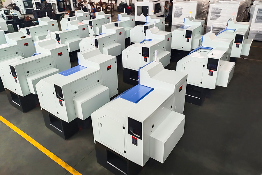 חקר דיוק: המיטה האוטומטית האוטומטית המלאה המפנה את מחרטת ה- CNC